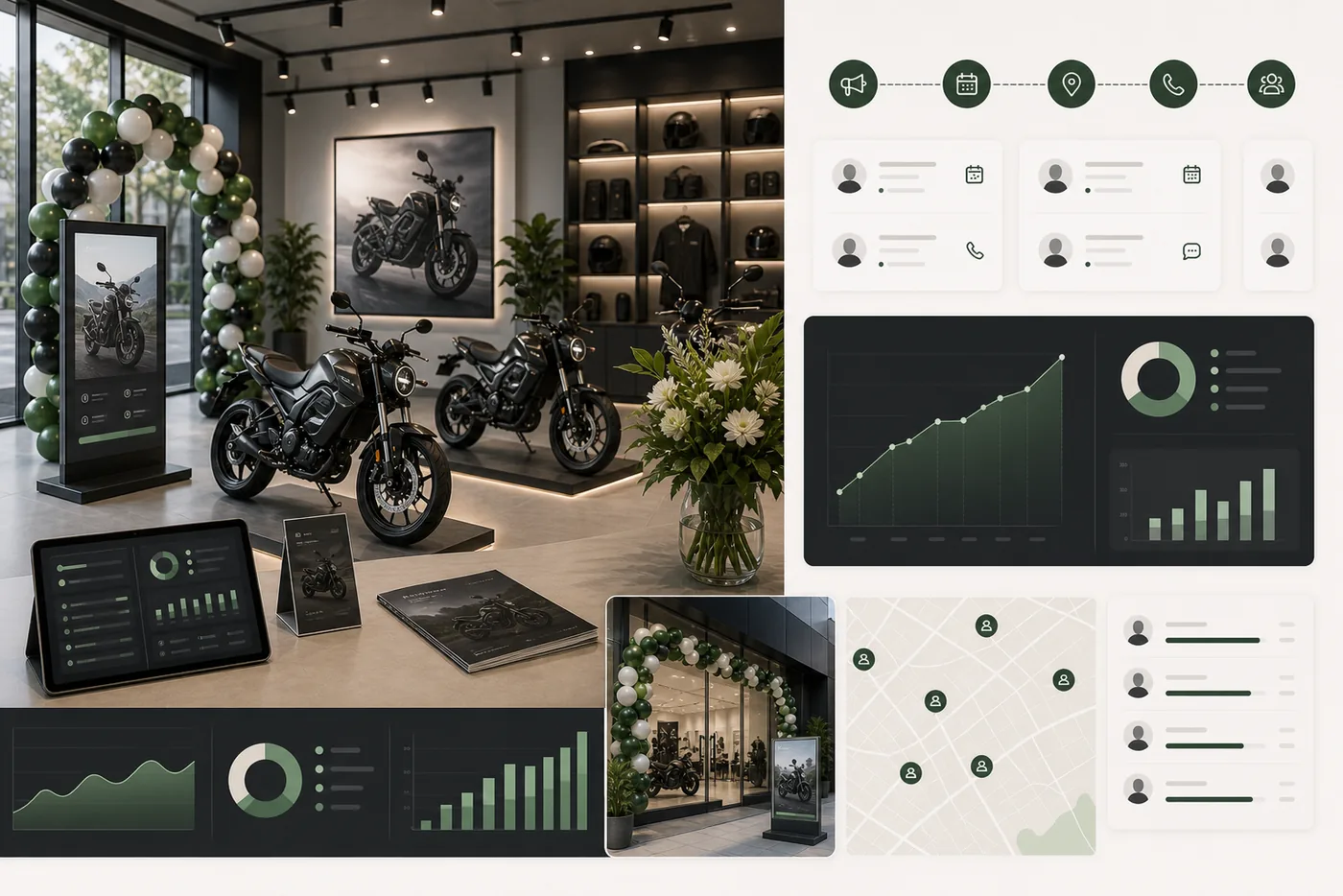 Revolt showroom launch campaign visual